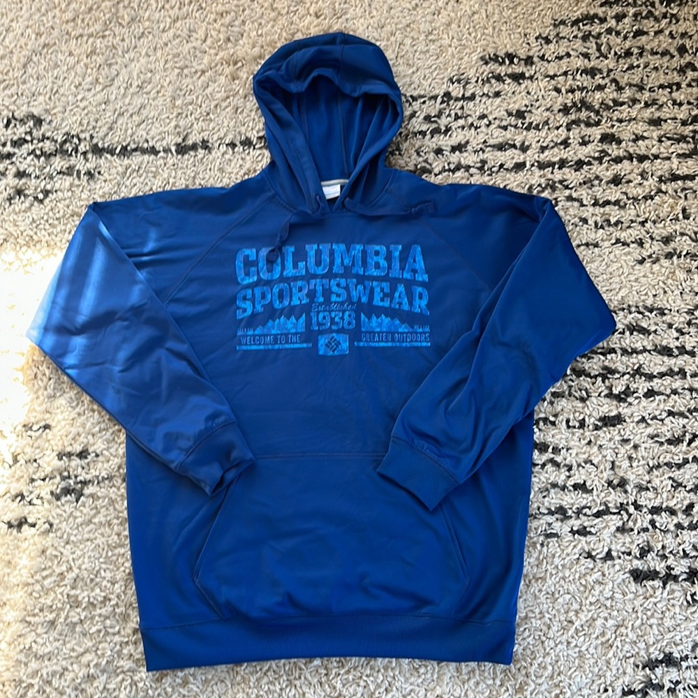 Men’s Columbia hoodie sweatshirt XL